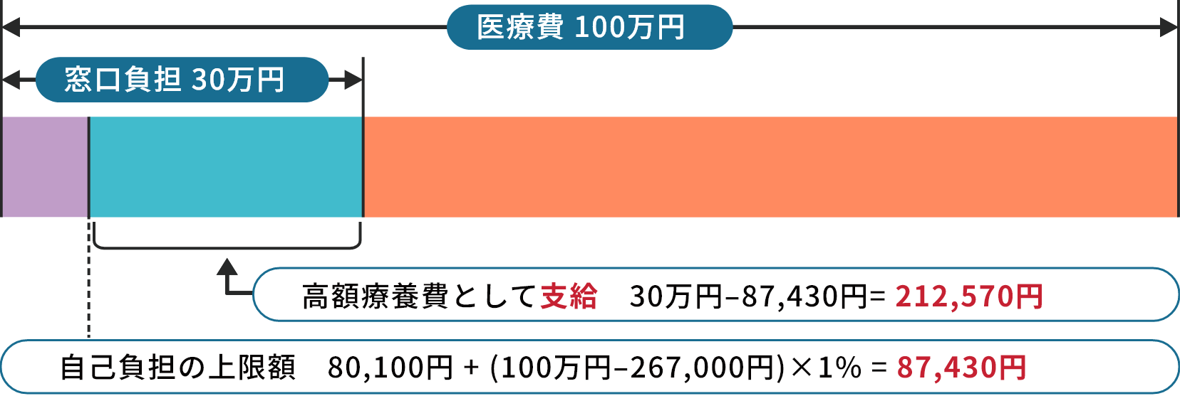 高額療養費の実例